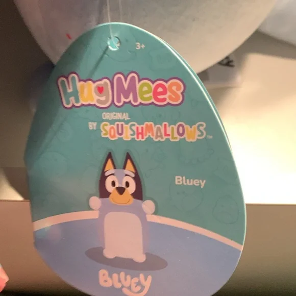 Hugmees by squismallows Bluey ‎ NWT - Picture 6 of 11